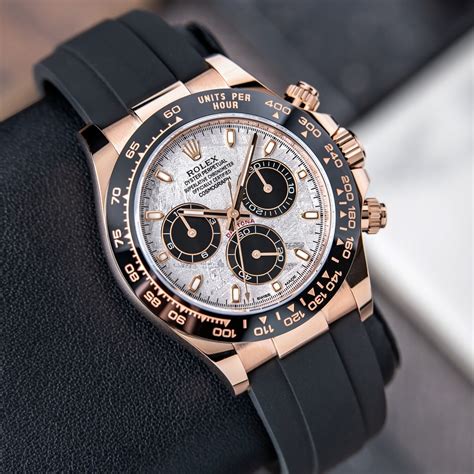 126518 rolex|Rolex daytona meteorite dial.